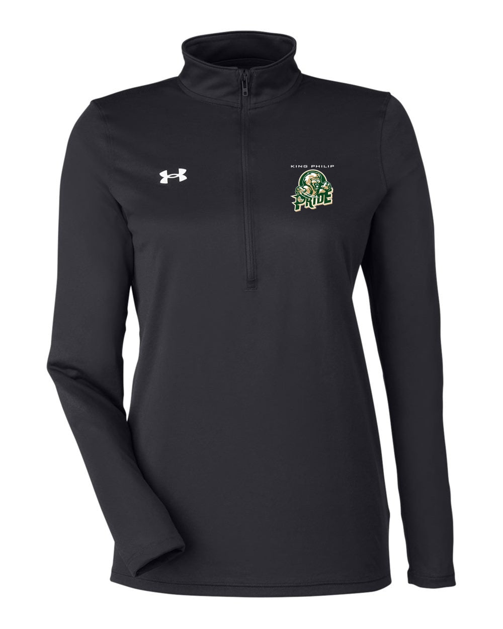 KP Pride Under Armour Women's Team Tech 1/2 Zip - Black