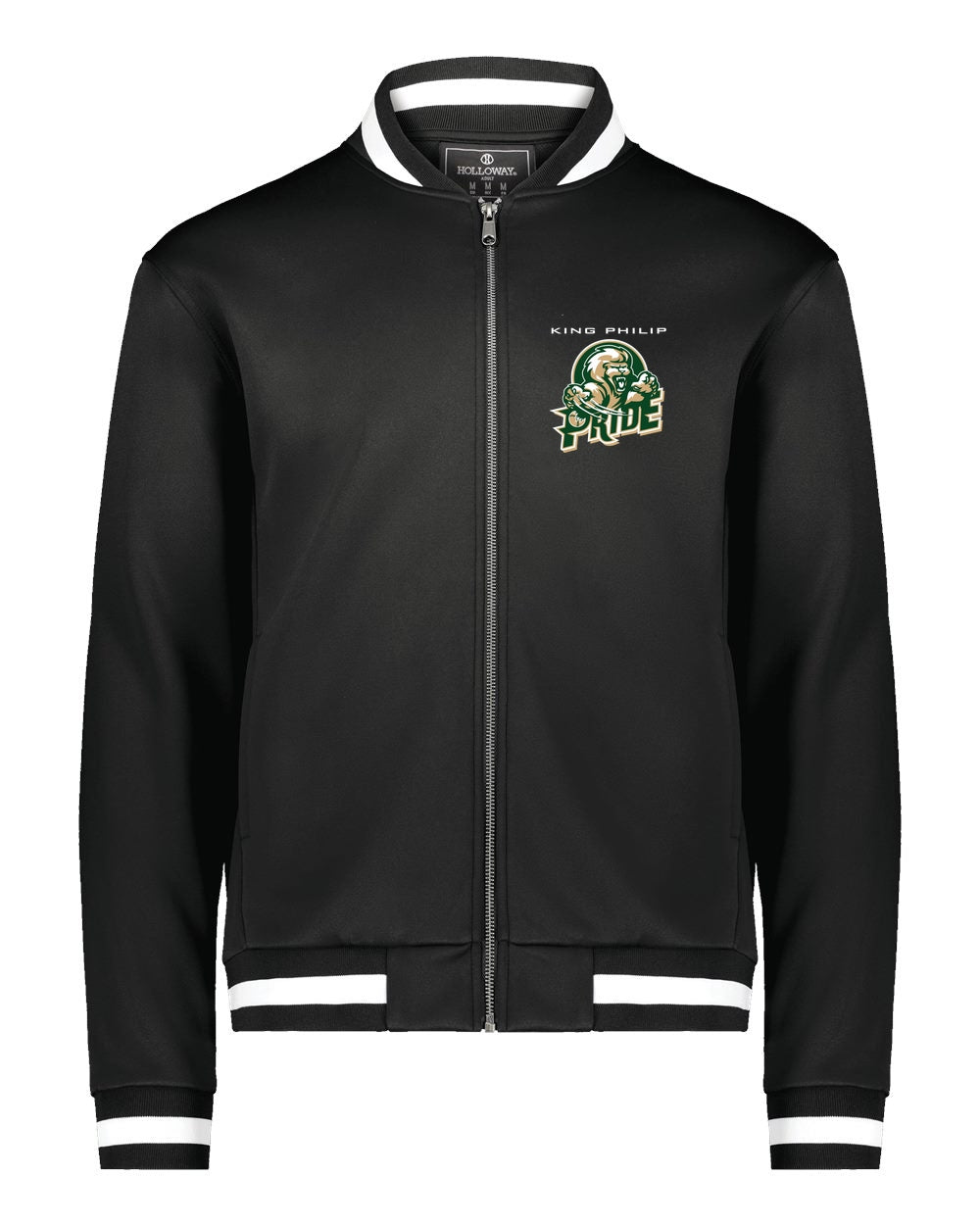 KP Pride Holloway Packable Full Zip Jacket - Black