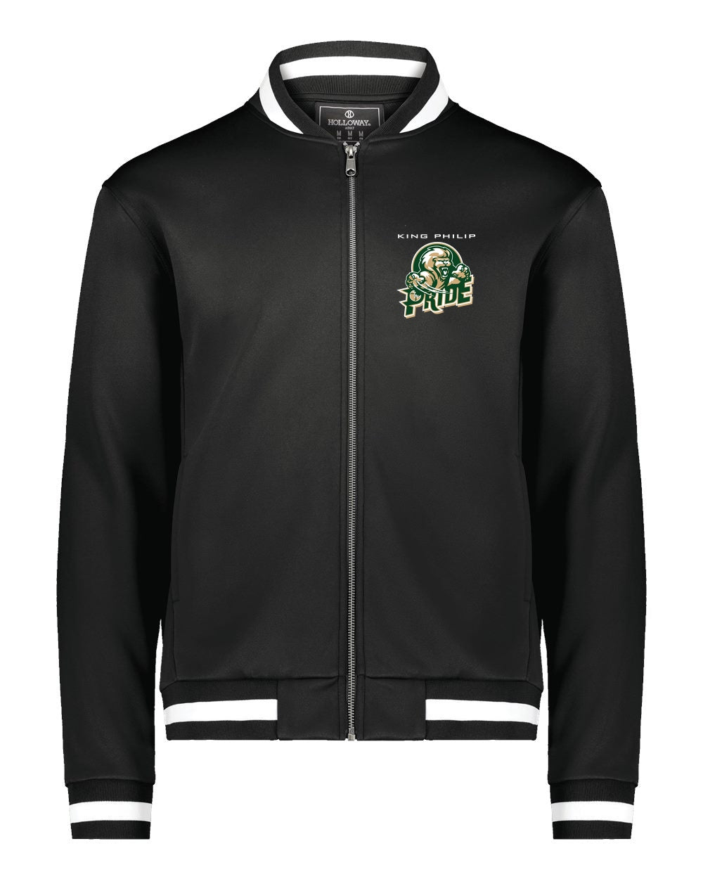 KP Pride Holloway Ladies Packable Full Zip Jacket - Black