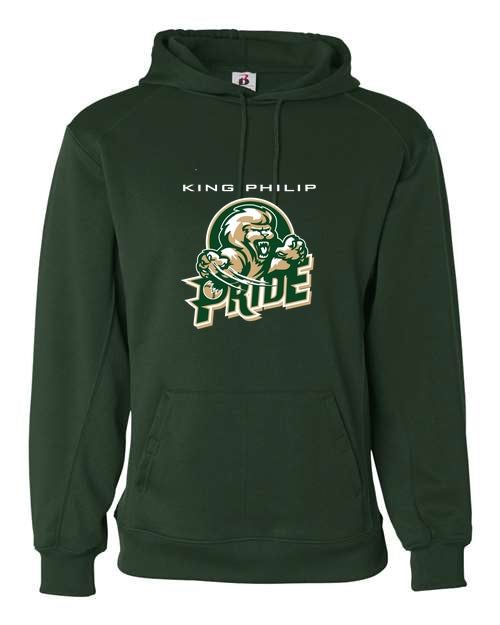 KP Pride Men's Performance Fleece Hooded Sweatshirt