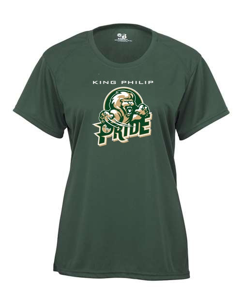 KP Pride Badger B-Core Women's Crewneck T-Shirt - Forest