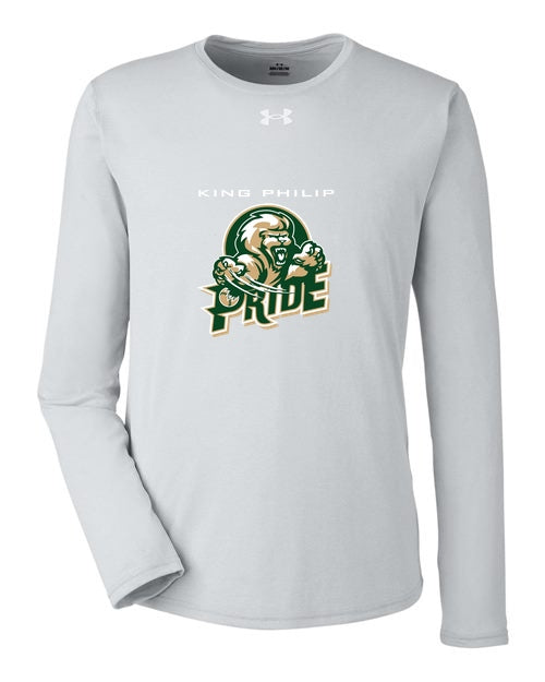 KP Pride UA Men's Team Tech Long Sleeve - Graphite
