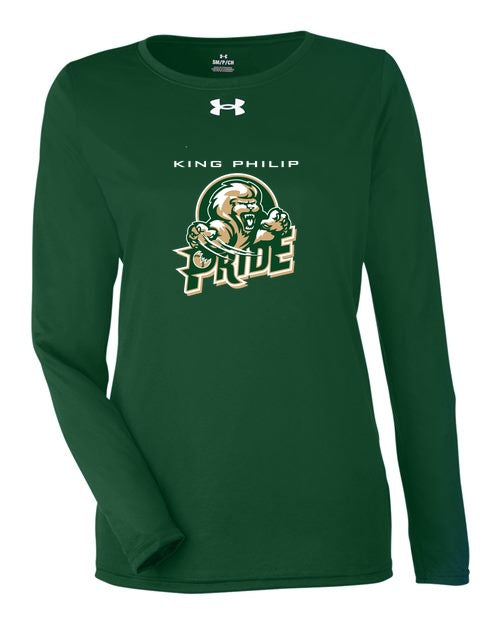 KP Pride UA Women's Team Tech Long Sleeve - Forest