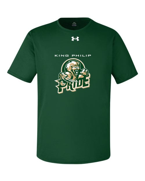 KP Pride UA Men's Team Tech Short Sleeve - Forest