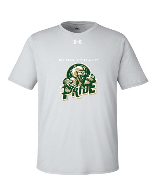 KP Pride UA Men's Team Tech Short Sleeve - Graphite
