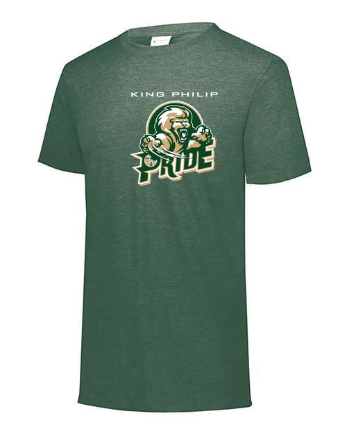 KP Pride Augusta Youth Tri-Blend T-Shirt - Forest