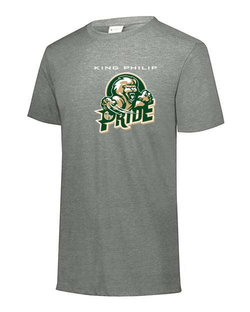 KP Pride Augusta Youth Tri-Blend T-Shirt - Graphite