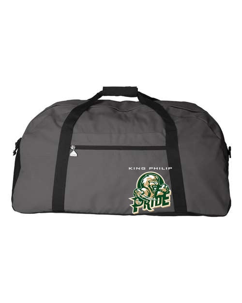 KP Pride Augusta Large Ripstop Duffel Bag - Graphite
