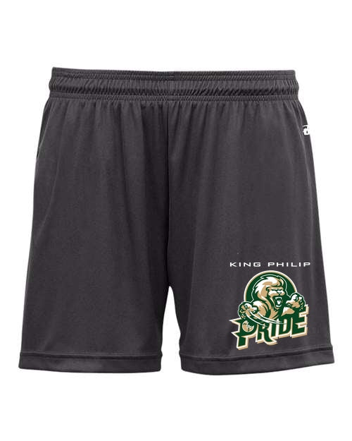 KP Pride Badger Ladies Core Short - Graphite