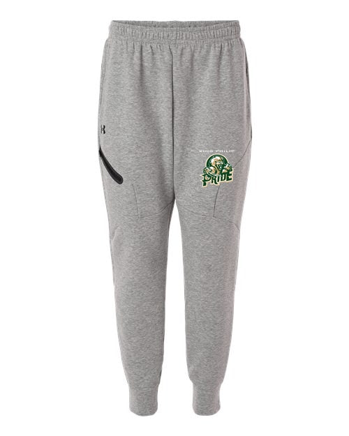 KP Pride Under Armour Men's Icon Fleece Joggers - Graphite