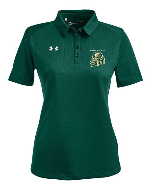 KP Pride UA Women's Team Tech Polo - Forest