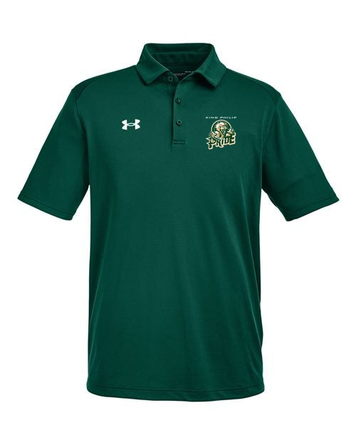 KP Pride Under Armour Men's Team Tech Polo - Forest