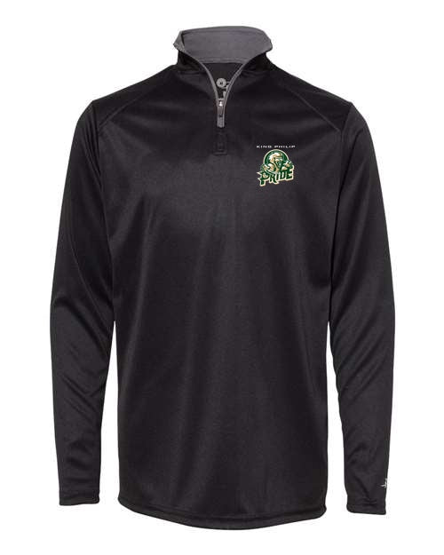 KP Pride Badger Youth B-Core 1/4 Zip - Graphite