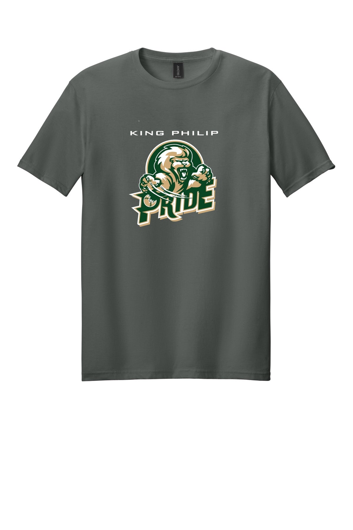 KP Pride Gildan Softstyle T-Shirt. 64000 - Graphite