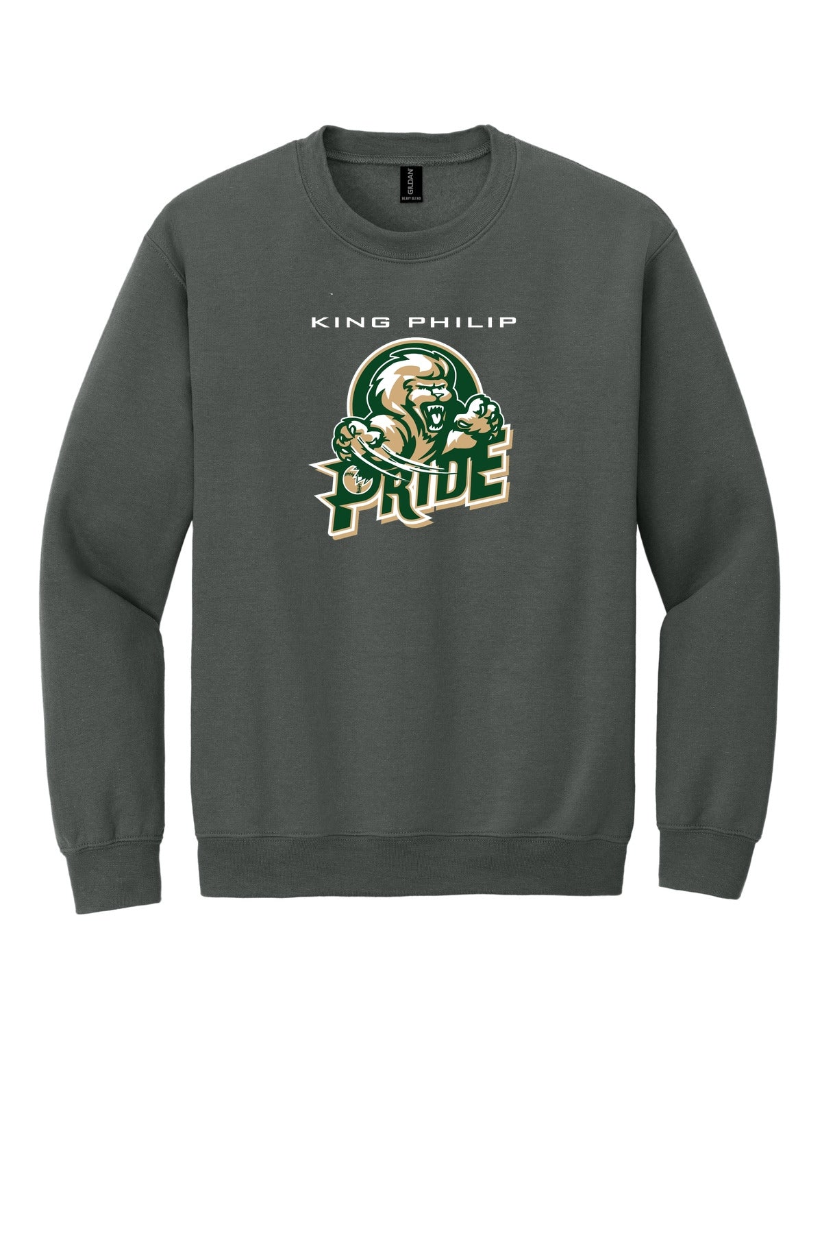 KP Pride Gildan Unisex Heavy Blend Crewneck Sweatshirt - 18000 - Graphite
