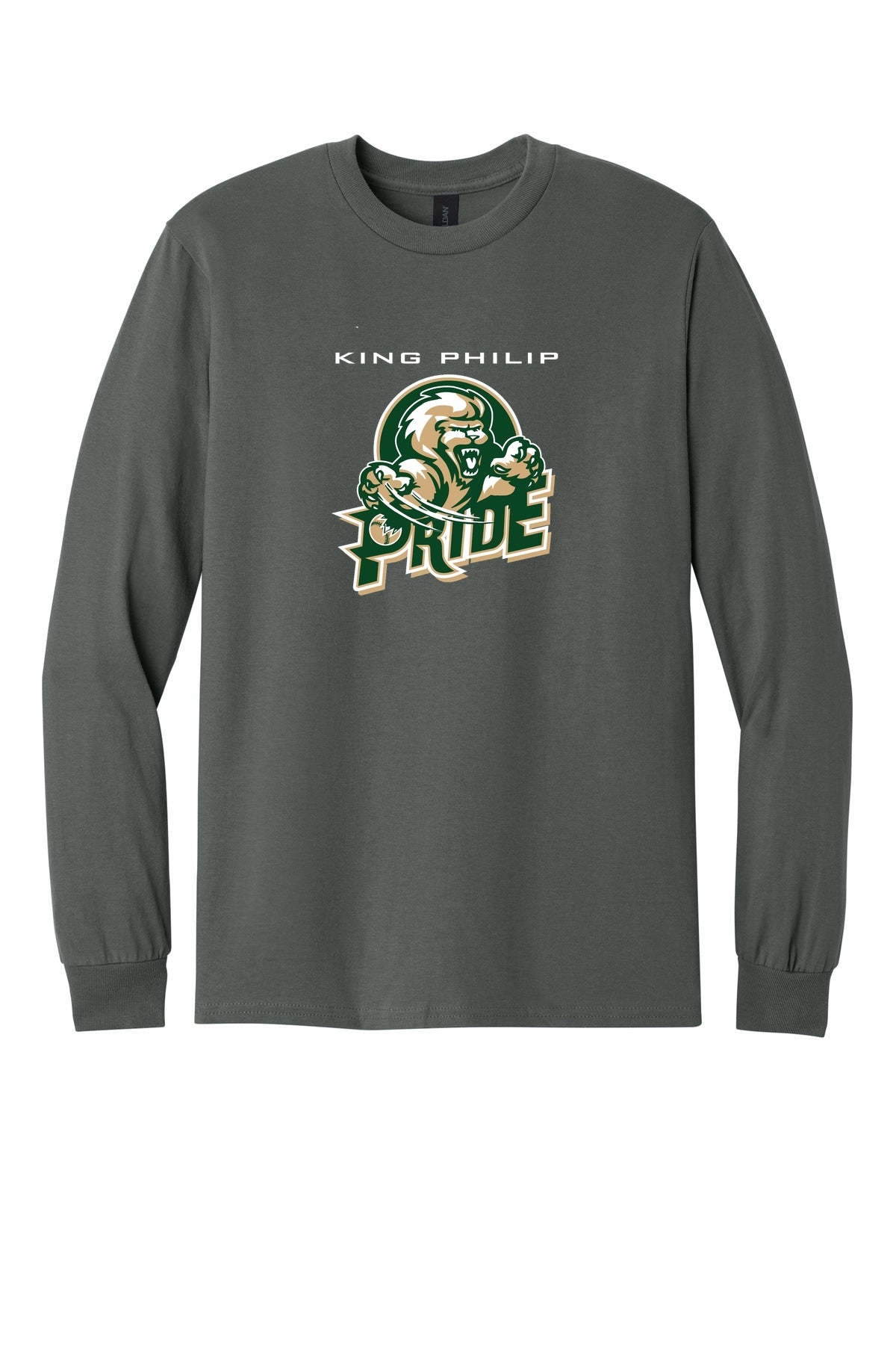 KP Pride Gildan Unisex Heavy Cotton Long Sleeve T-Shirt - 5400 - Graphite
