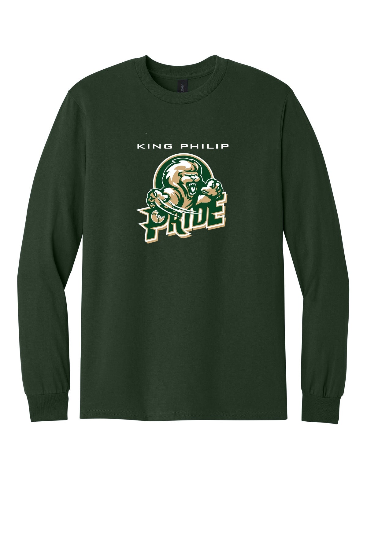 KP Pride Gildan Unisex Heavy Cotton Long Sleeve T-Shirt - 5400 - Forest
