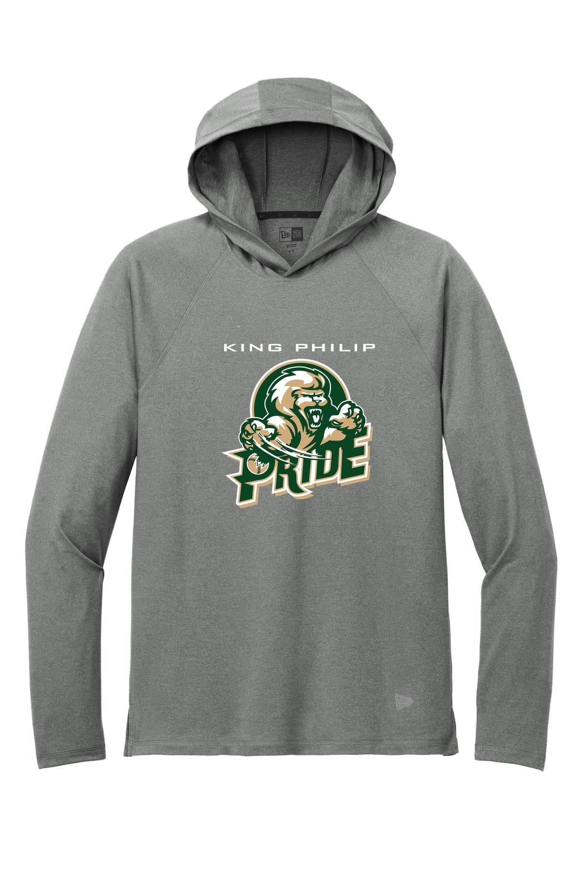 KP Pride New Era Power Long Sleeve Hoodie - Graphite