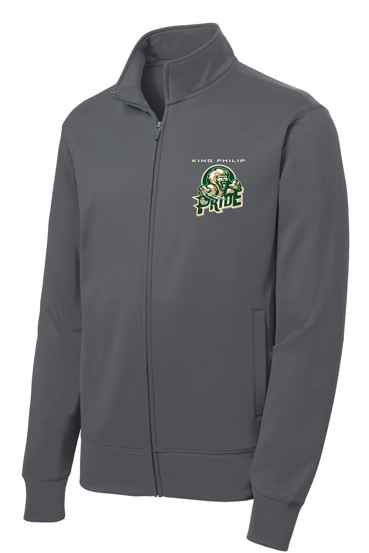 KP Pride Sport-Tek Sport-Wick Fleece Full-Zip Jacket. ST241 - Graphite