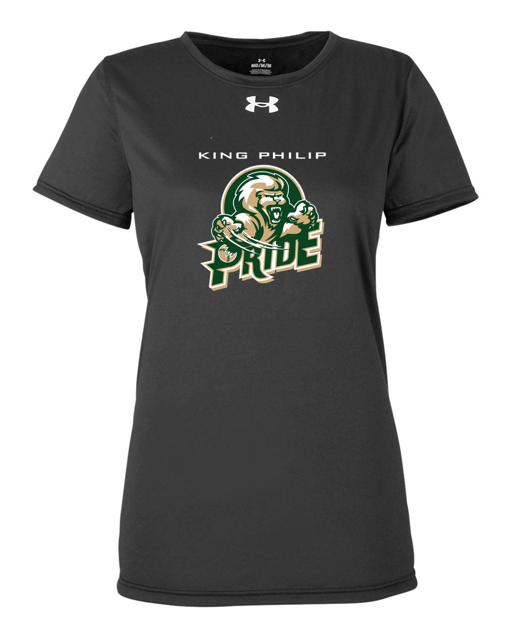 KP Pride UA Women's Team Tech Short Sleeve - Black