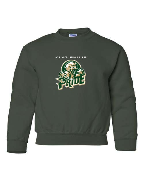 KP Pride Gildan® Youth Heavy Blend Crewneck Sweatshirt.  18000B