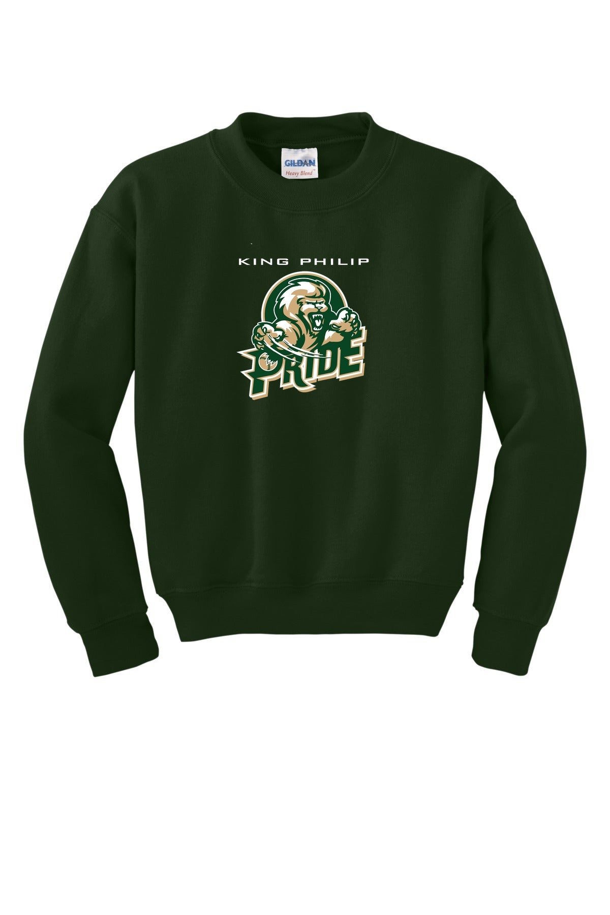 KP Pride Gildan® Youth Heavy Blend Crewneck Sweatshirt.  18000B