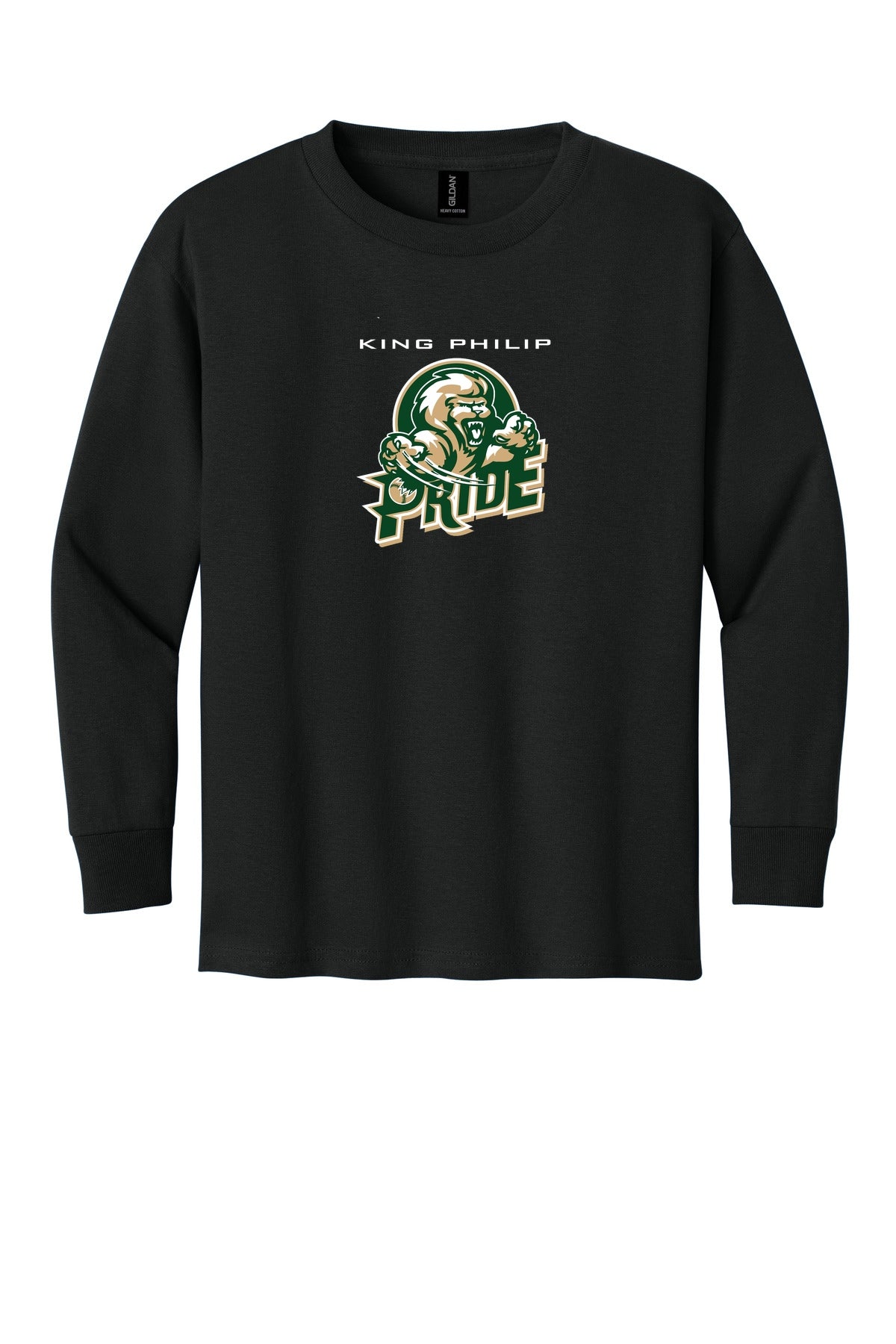 KP Pride Gildan® Youth Heavy Cotton 100% Cotton Long Sleeve T-Shirt. 5400B