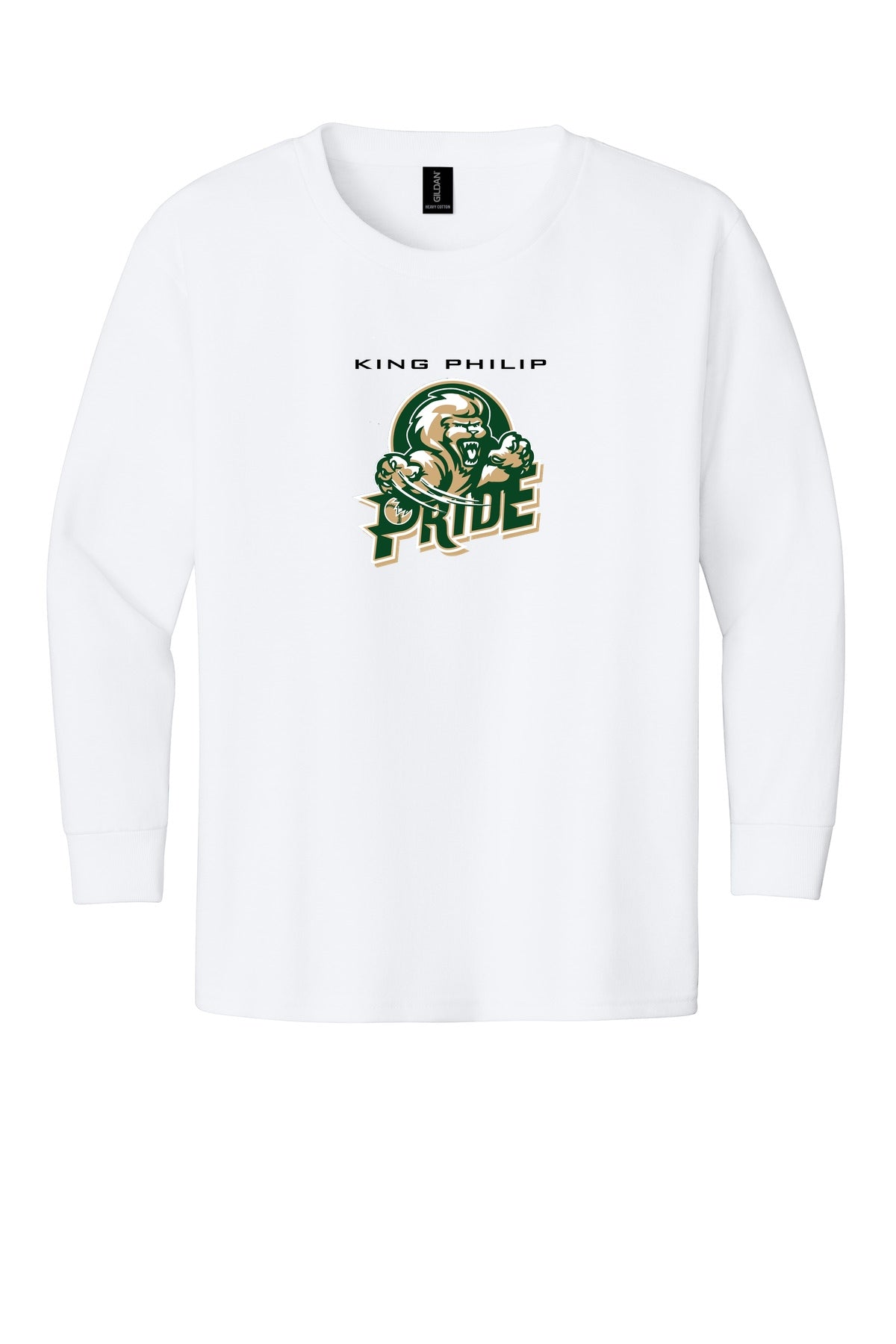 KP Pride Gildan® Youth Heavy Cotton 100% Cotton Long Sleeve T-Shirt. 5400B