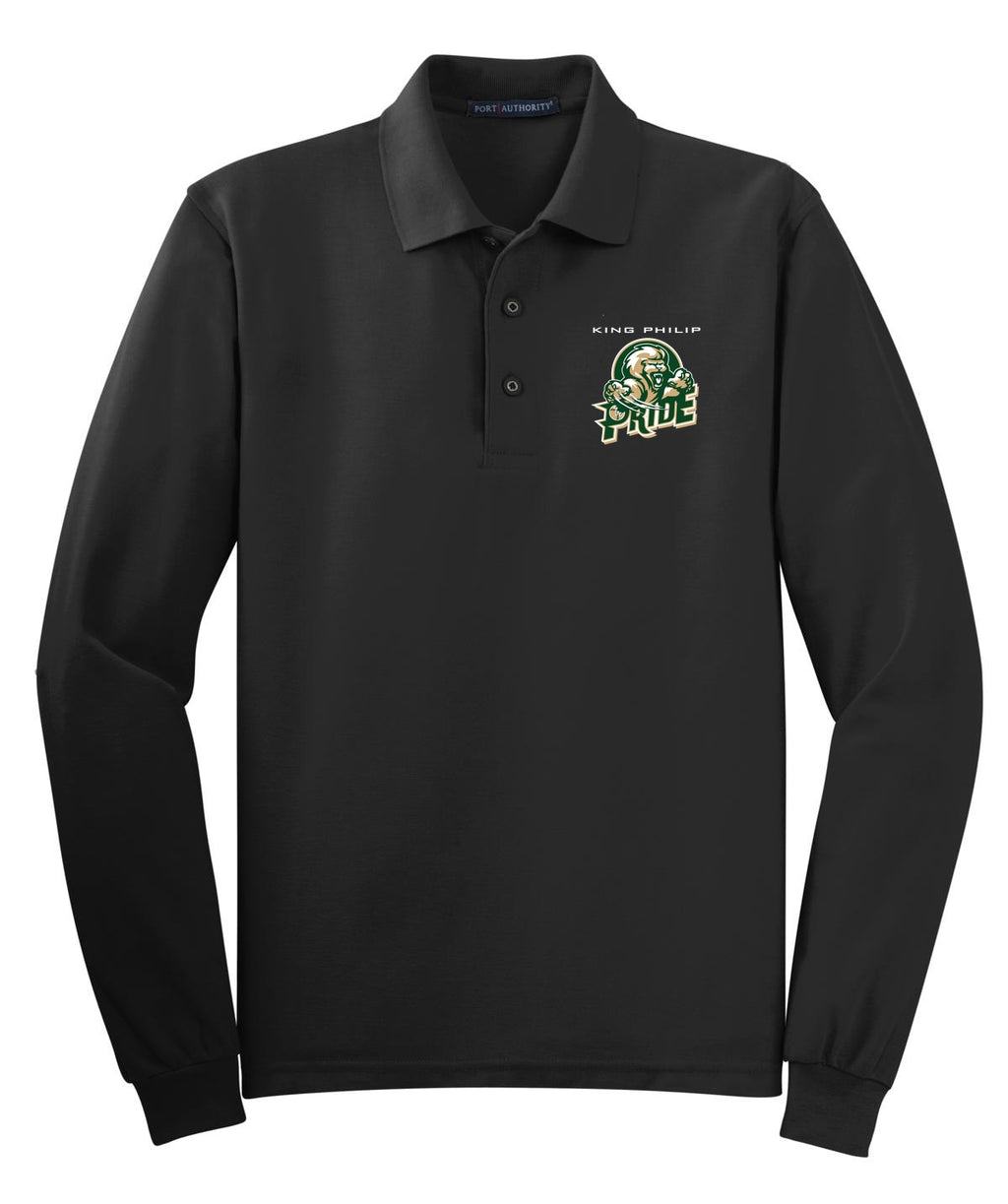 KP Pride Port Authority® Silk Touch Long Sleeve Polo.  K500LS