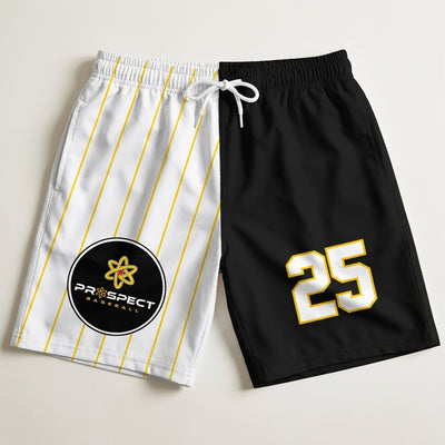 Lab Prospects Yellow Custom Swim Trunks