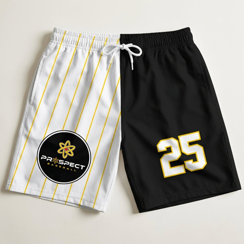 Lab Prospects Yellow Custom Swim Trunks