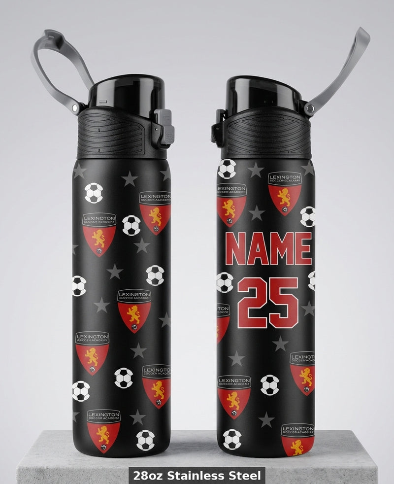 Lexington Soccer Academy Custom Water Bottle
