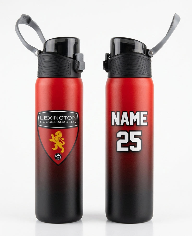 Lexington Soccer Academy Custom Water Bottle