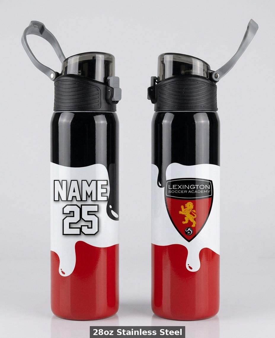 Lexington Soccer Academy Custom Water Bottle