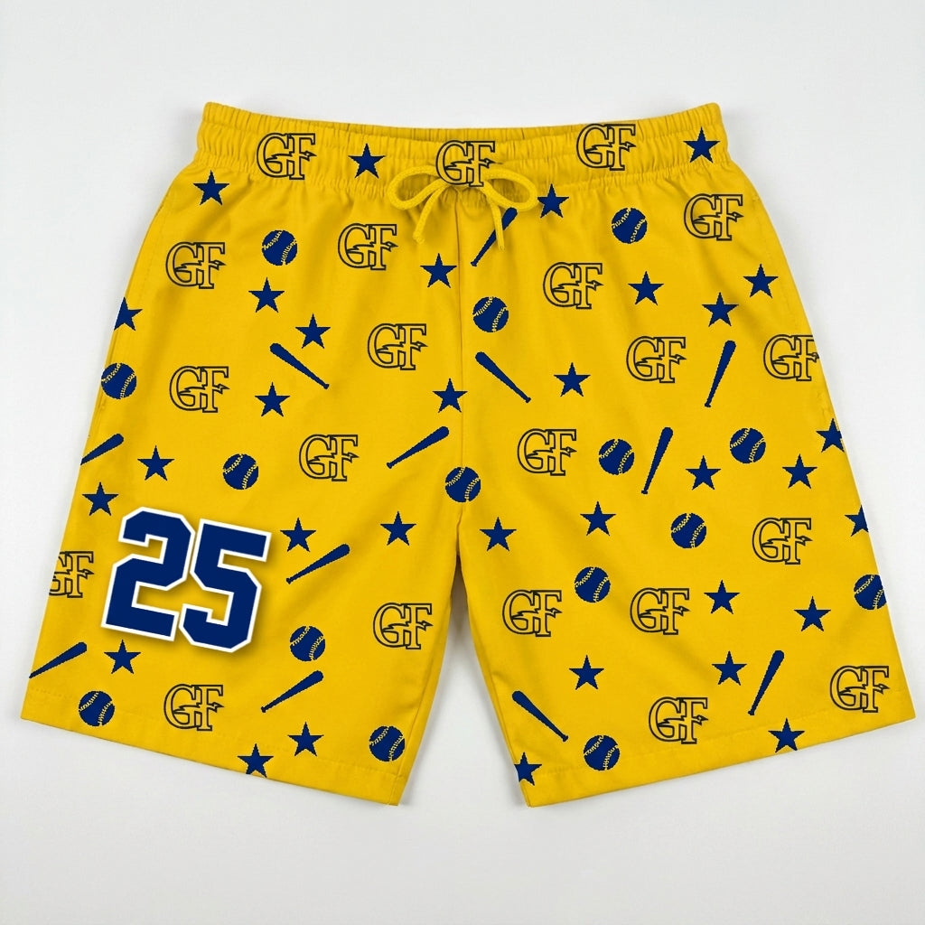 Lightning Custom Swim Trunks