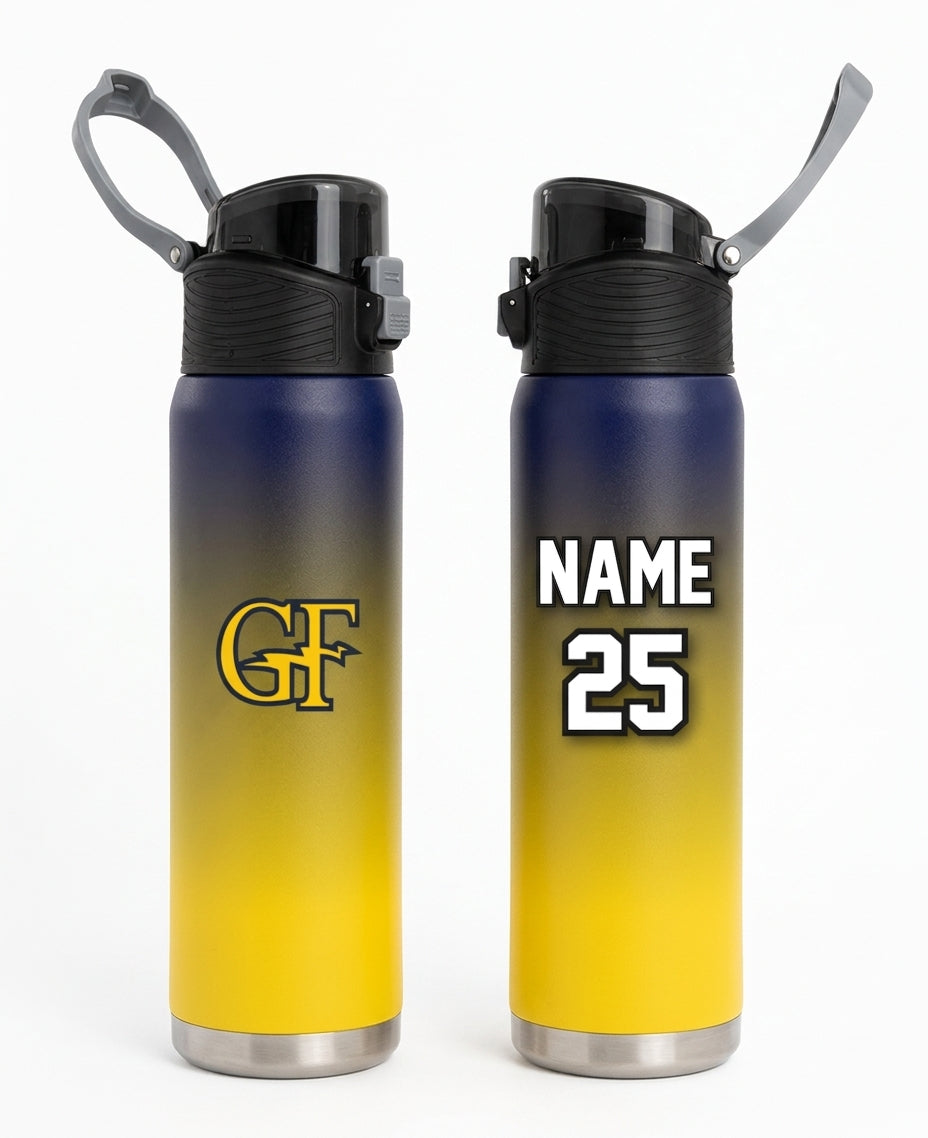 Lightning Custom Water Bottle
