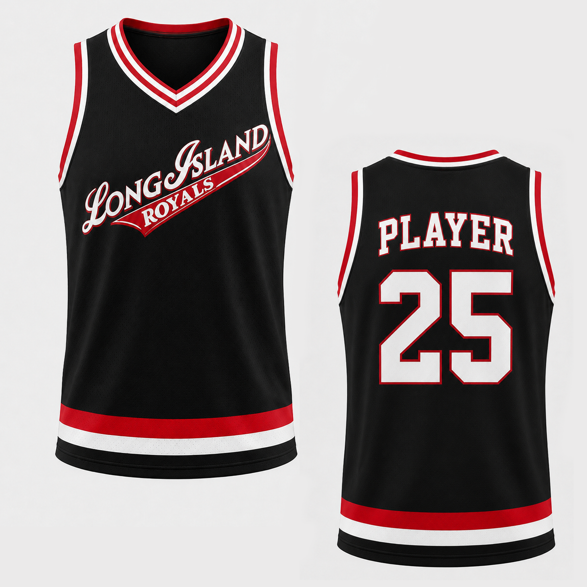 LI Royals Custom Basketball Jersey