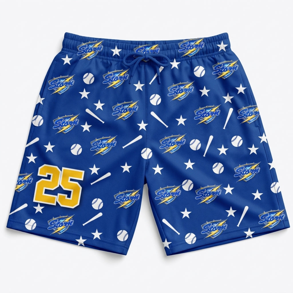 LI Storm Custom Swim Trunks