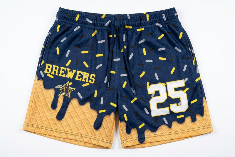 Lone Star Brewers Custom Athletic Shorts