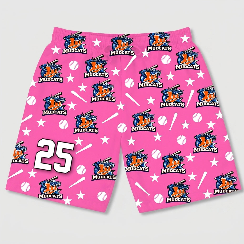 Mara Mudcats Custom Athletic Shorts