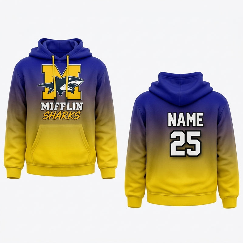 Mifflin Sharks Custom Hoodie