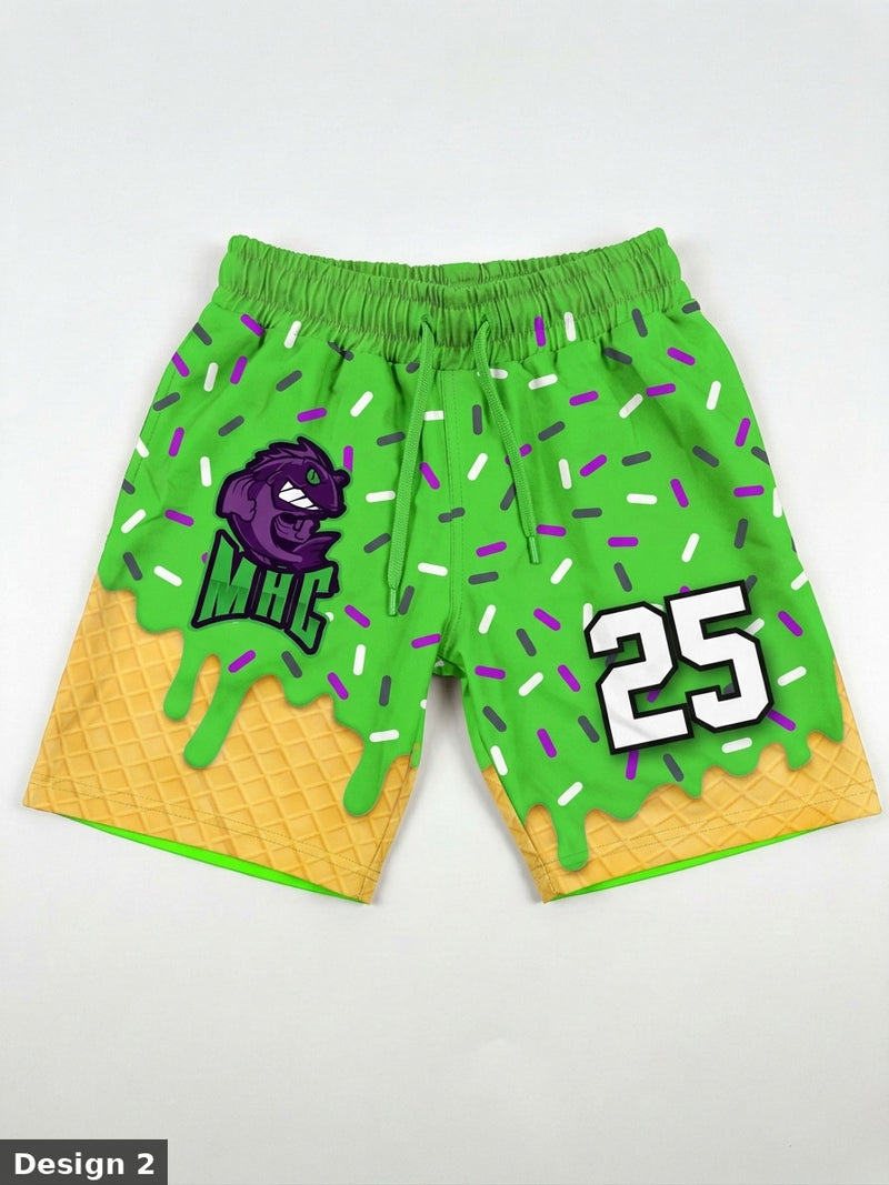 MileHigh Cutthroats Custom Swim Trunks