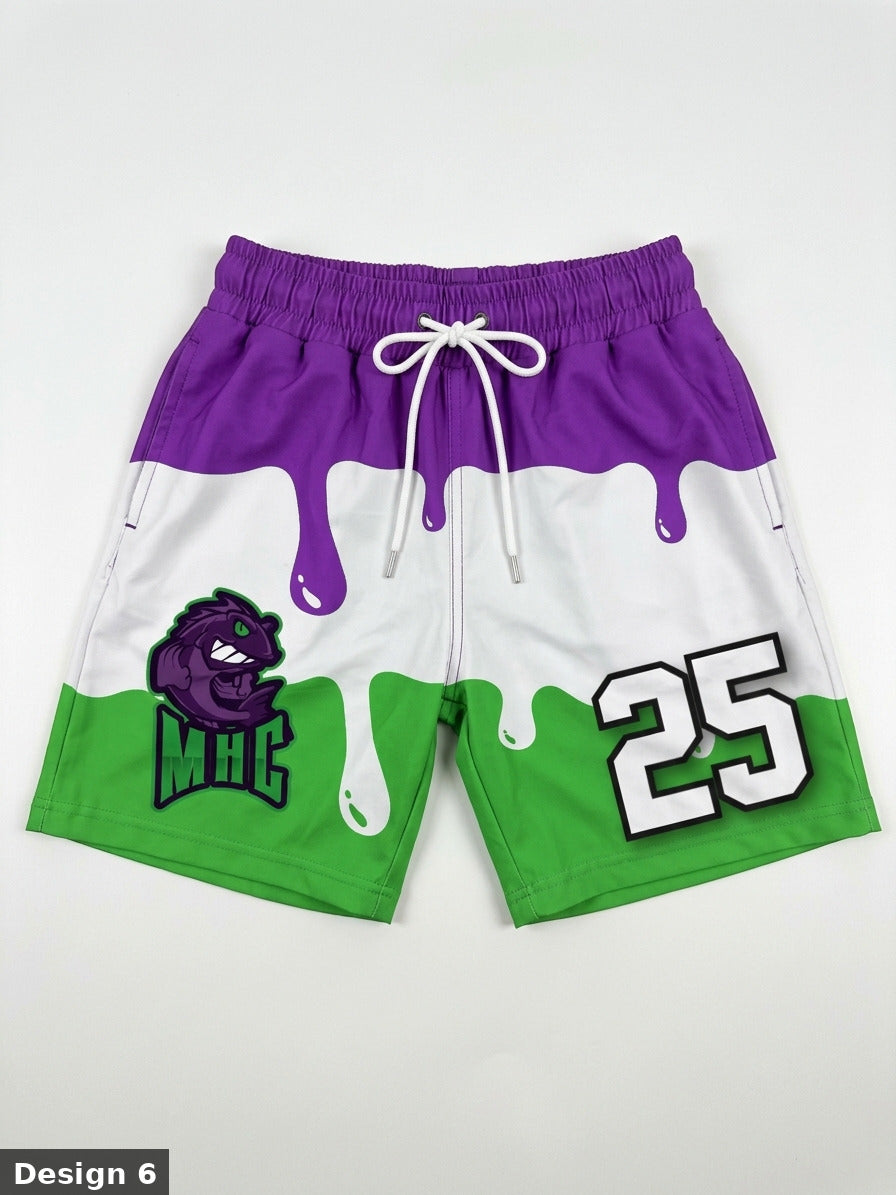 MileHigh Cutthroats Custom Swim Trunks