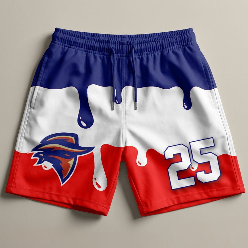 Milford Bandits Custom Swim Trunks
