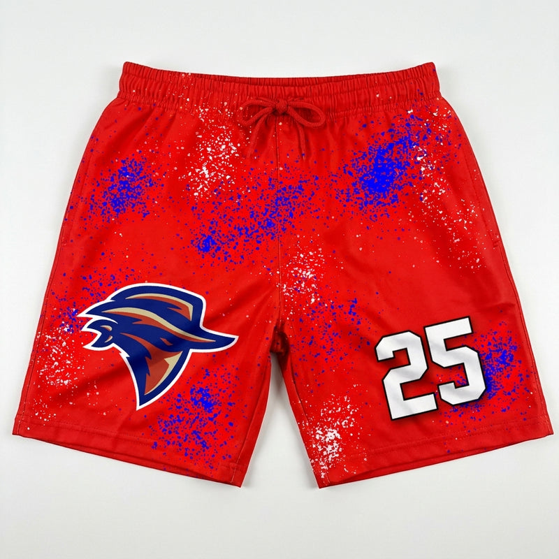 Milford Bandits Custom Swim Trunks