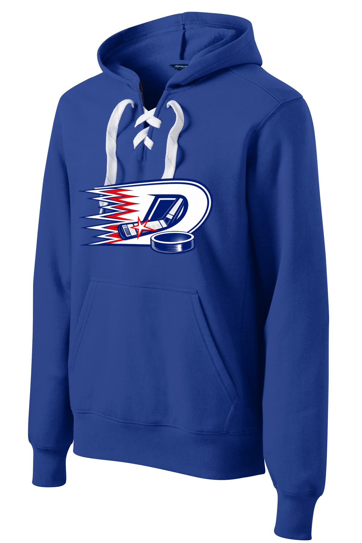 South Shore Dynamos Sport-Tek Lace Up Pullover Hooded Sweatshirt (True Royal)