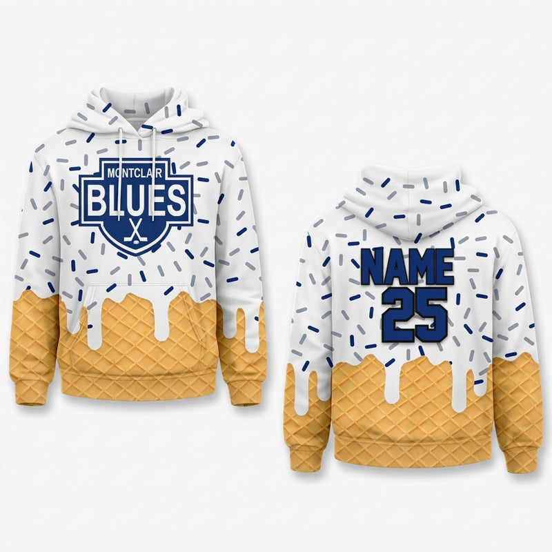 Montclair blues Custom Hoodie