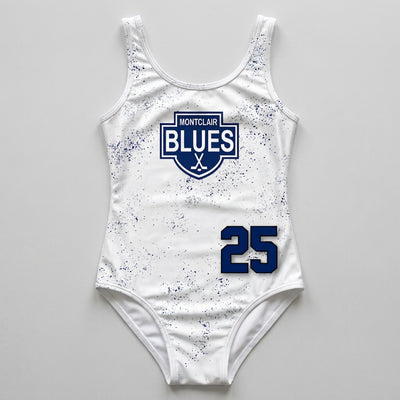 Montclair blues Custom Swim Trunks