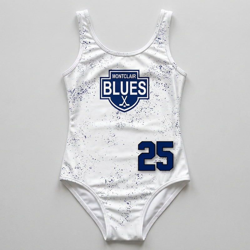 Montclair blues Custom Swim Trunks