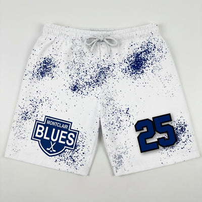 Montclair blues Custom Swim Trunks